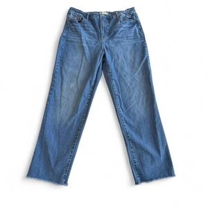 Jessica‎ Simpson 32 High Rise Slim Straight Jeans Medium Wash - 99% cotton